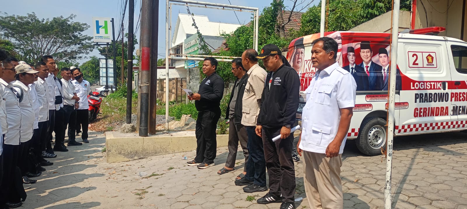 100 Calon Laskar Gerindra Kab. Tangerang Diberangkatkan Ikuti Pendidikan di DPD Banten