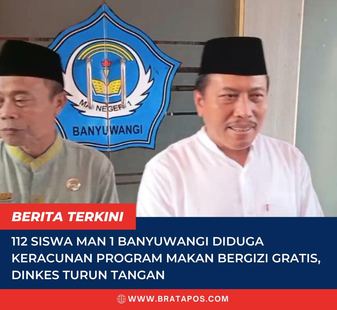 112 Siswa MAN 1 Banyuwangi Diduga Keracunan Program Makan Bergizi Gratis, Dinkes Turun Tangan