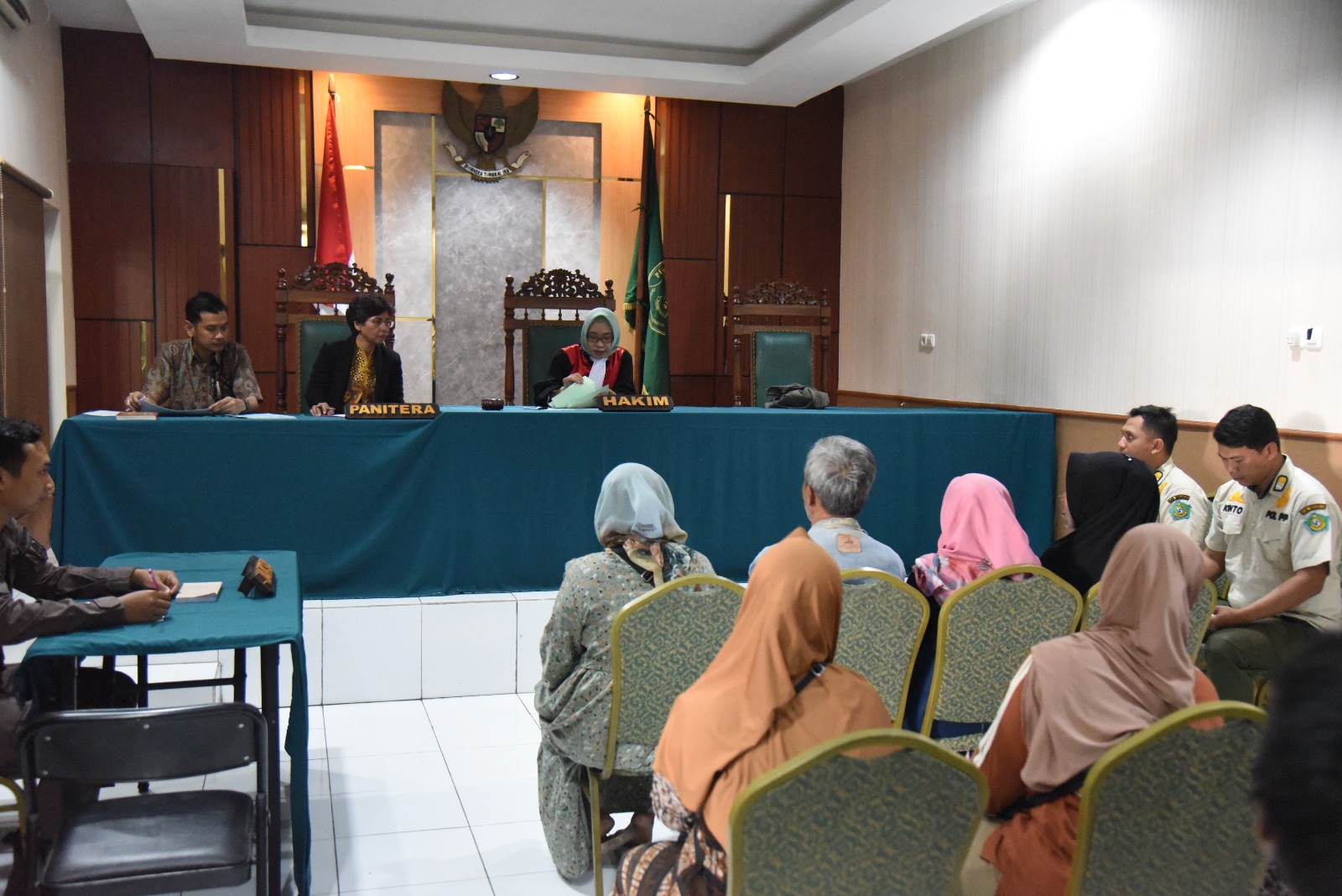 19 Orang PKL Jalani Sidang Tipiring