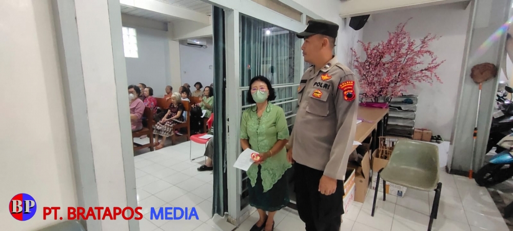 Polsek Purwodadi Amankan Perayaan Natal Lansia