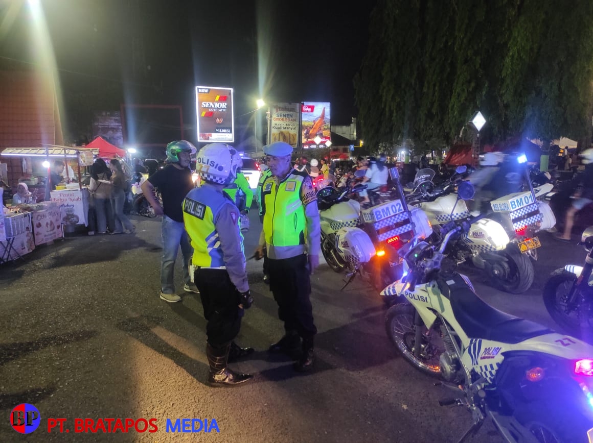 Antisipasi Balap Liar dan Knalpot Brong, Petugas Gabungan di Blora Gelar Patroli Skala Besar