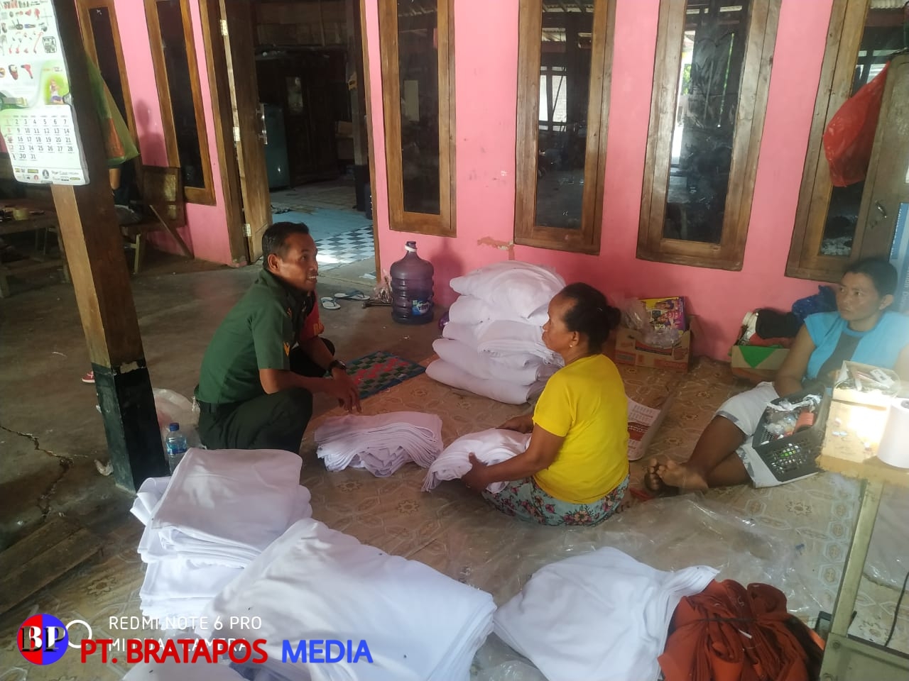 Kunjungi Wilayah, Babinsa Data Pelaku UMKM