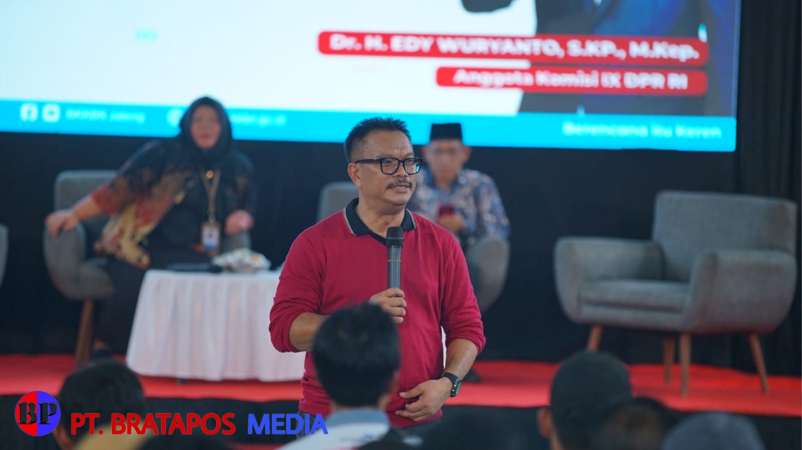 BKKBN Provinsi Jateng Bersama Edy Wuryanto Sosialisasi KIE Percepatan Penurunan Stunting di Kedungjati