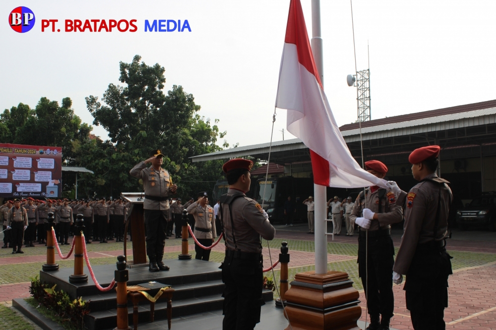 Peringati Hari Kesadaran Nasional, Polres Grobogan Gelar Upacara