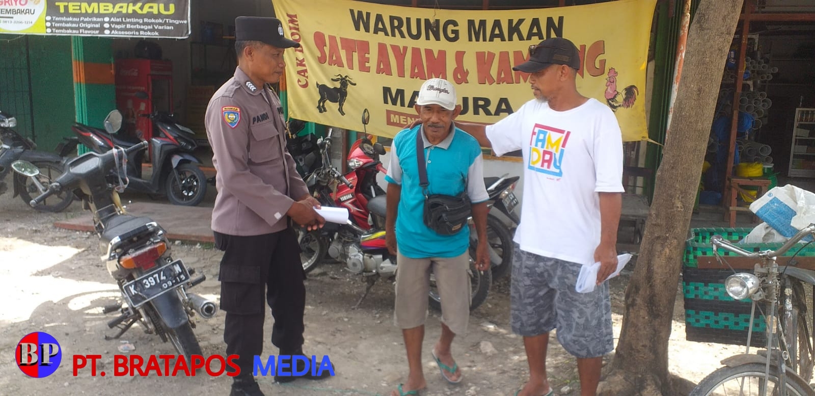 Bhabinkamtibmas Polres Blora Sambangi Warga Ingatkan untuk Tidak Gunakan Knalpot Brong
