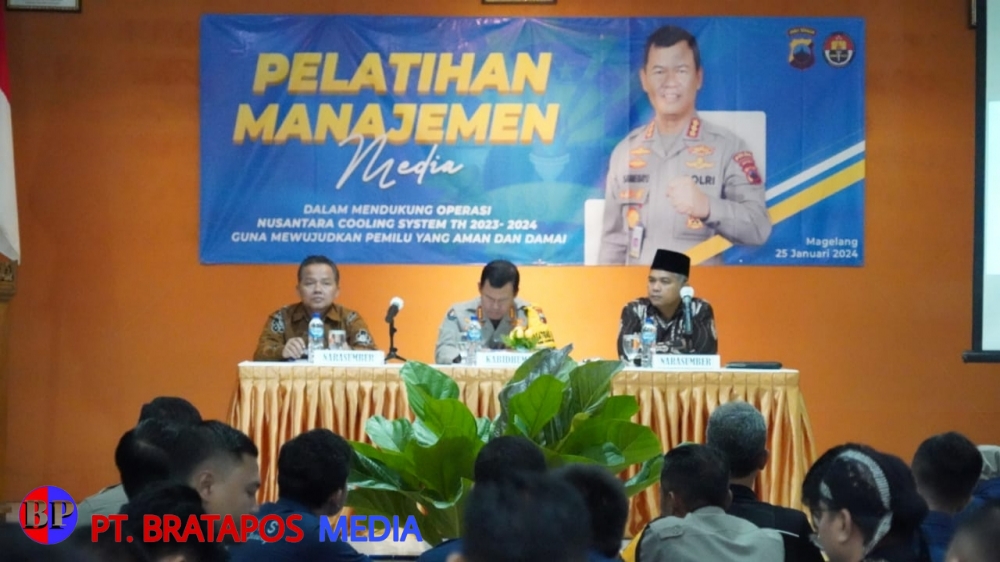 Gelar Latihan Peningkatan Manajemen Media, Kabidhumas: Harus Junjung Netralitas!