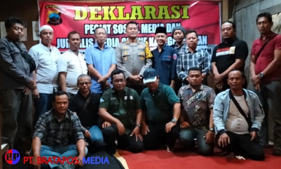 Jumat Curhat, Kapolres Grobogan Ajak Wartawan Ciptakan Pemilu Damai