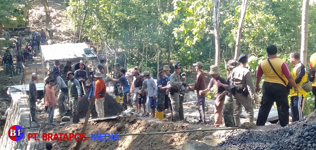 Satgas TMMD Reguler ke-119 Kodim 0729/Bantul Bawa Kebaikan Bagi Masyarakat Dusun Tangkil dan Dusun Salam