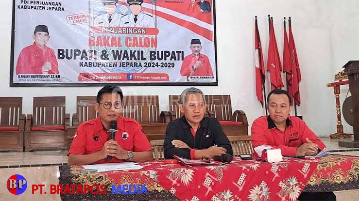 Pendaftaran Bakal Calon Bupati dan Wakil Bupati Dibuka di DPC PDIP Jepara