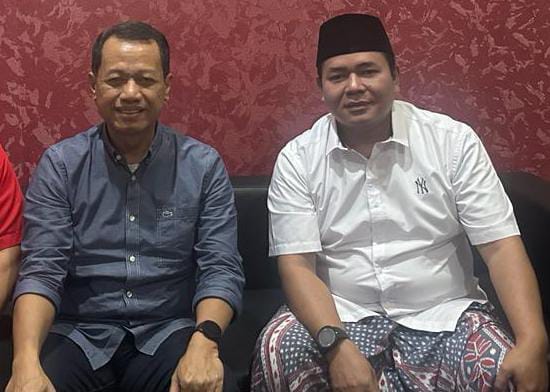 Dua kandidat Bakal Calon Bupati Kudus, Sam'ani dan Mas'an bertemu Samakan Persepsi