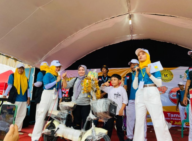 Meriah Bertabur Banyak Hadiah , Jalan Sehat Hingga Donor Darah Dalam Anniversary Liputan Kudus Ke-4