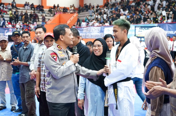 Irjen Pol Ahmad Luthfi Gelar Turnamen Taekwondo Piala Kapolda, Ajang Pencarian Bibit Unggul Jawa Tengah