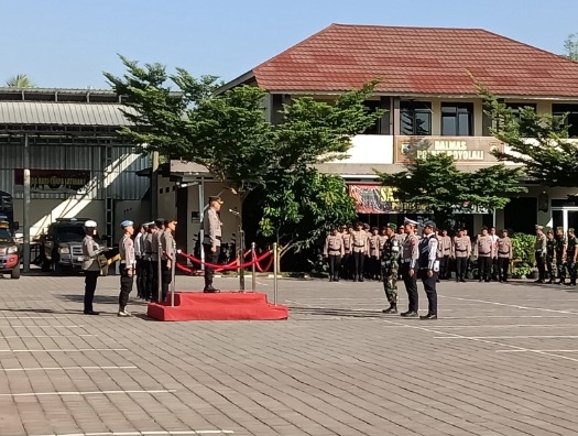 Kodim Boyolali Andil Dalam Apel Gelar Pasukan Operasi Patuh Candi