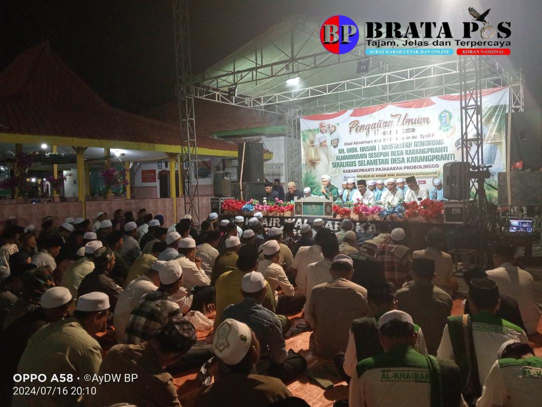Bulan Muharram Jadi Momen Shodaqoh dan Bersih Desa Karangpranti