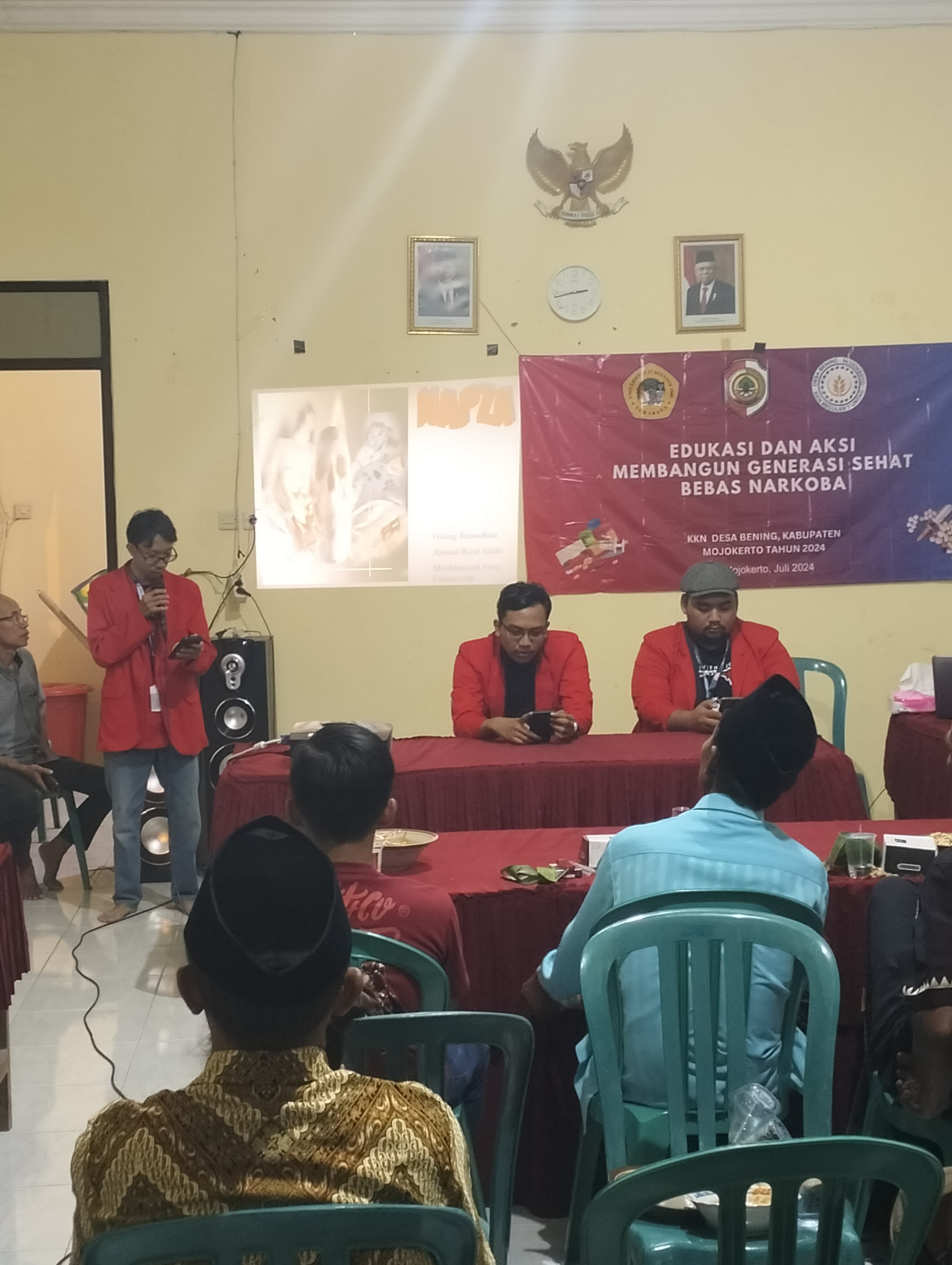 Mahasiswa Universitas 17 Agustus 1945 Melaksanakan KKN di Desa Bening Mojokerto