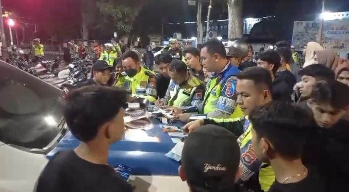 Polresta Mataram Lakukan Ops Patuh Rinjani 2024 di Hari Ke-13, Puluhan Kendaraan Bermotor Yang Melanggar Terjaring