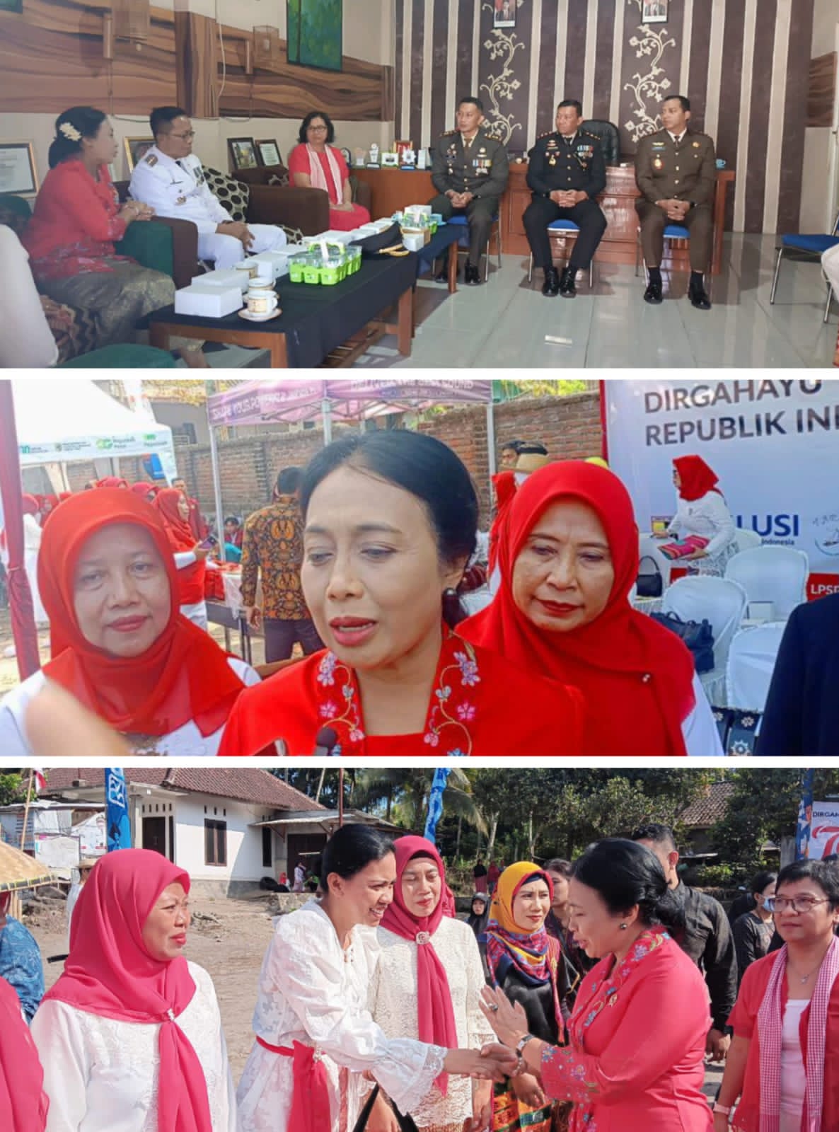 Kementrian PPPA Beri Apresiasi Terhadap Program TMMD 121 Kodim 1615/Lotim