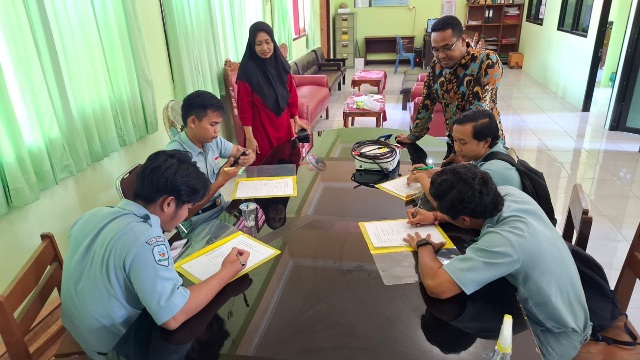 Kegiatan Proses Lisensi LSP-P1 SMK Negeri 3 Mataram, Uji Coba MUK