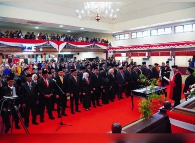 Sebanyak 65 Anggota DPRD Provinsi NTB periode 2024--2029 Resmi Dilantik, Wajah Baru Bermunculan