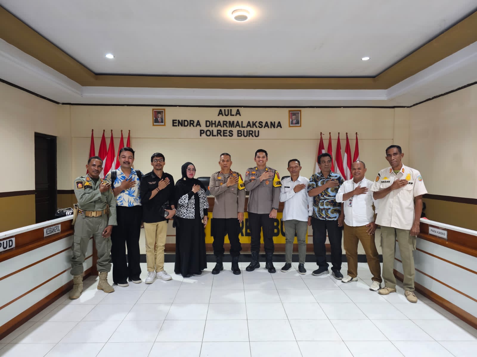 Bawaslu Buru Mengapresiasi Rakor Pemetaan Kerawanan TPS yang di buat Oleh Polres Buru