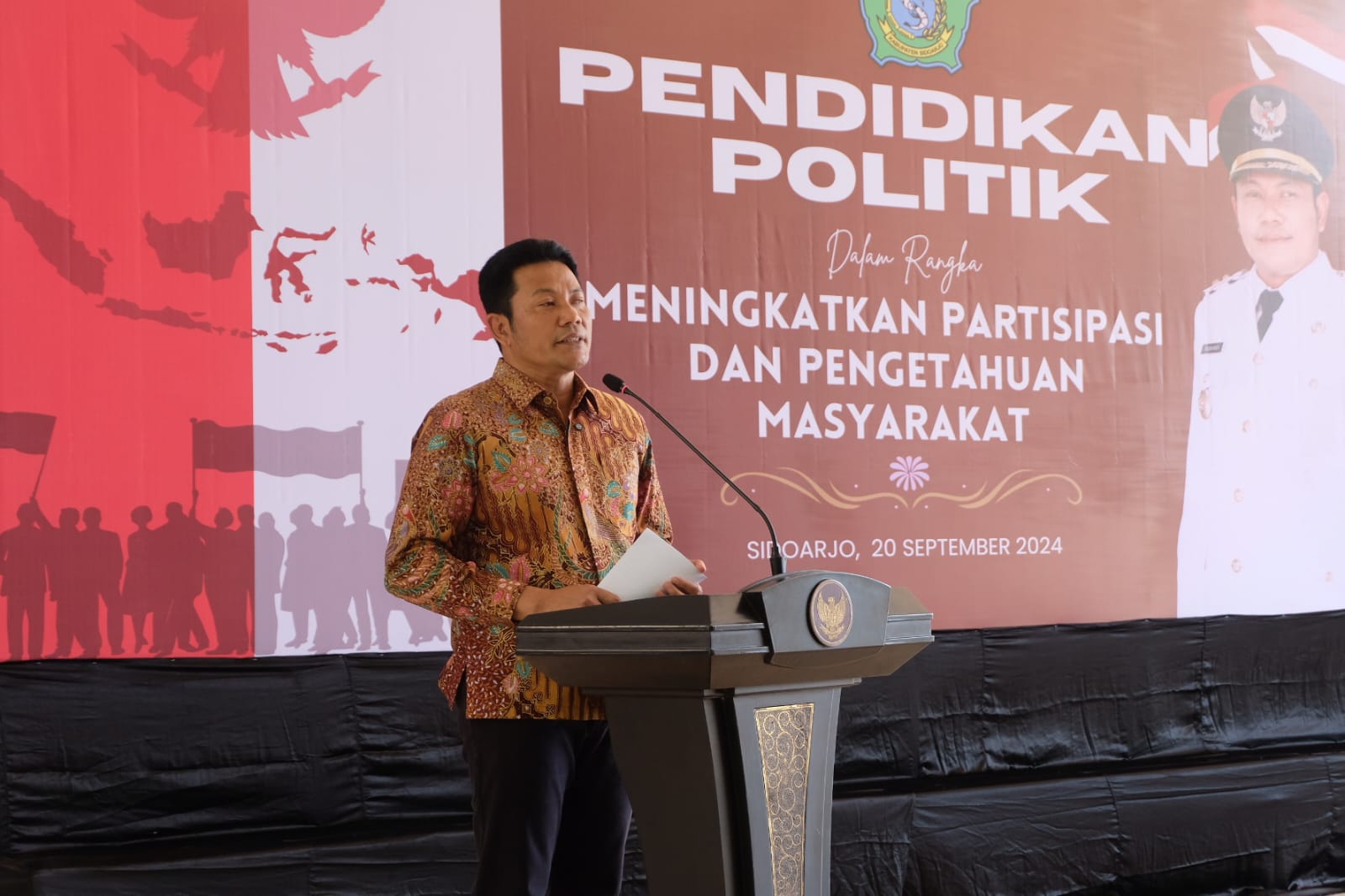 Plt. Bupati Subandi, Dorong Pendidikan Politik untuk Wujudkan Pilkada Serentak yang Aman dan Kondusif