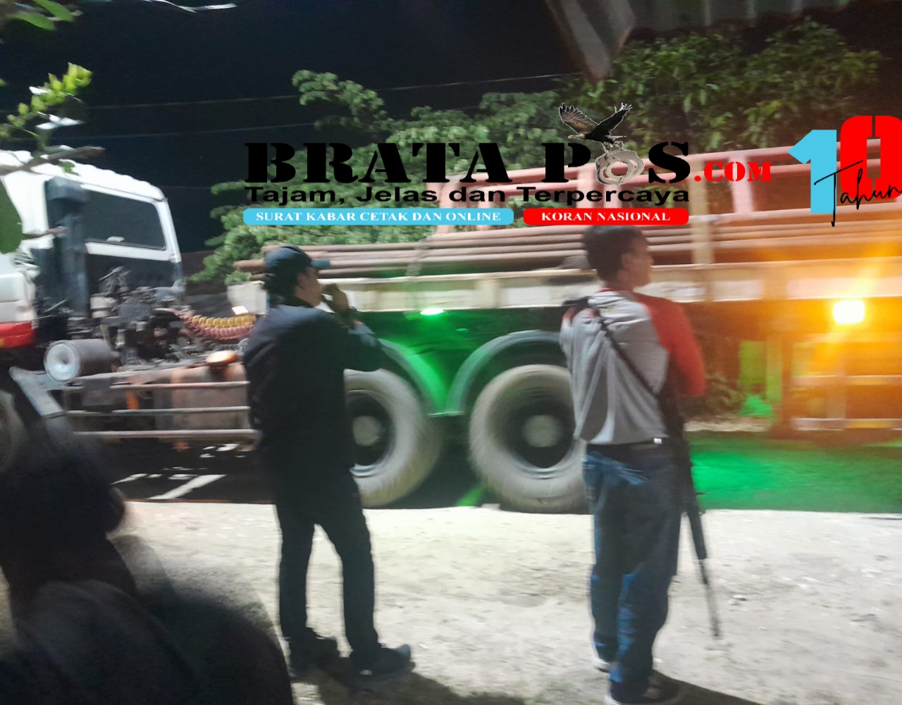 Bak Koboy..!!Pengawalan Moving Rig PT Pertamina EP Field Di Duga Tenteng Senapan Api Laras Panjang Bikin Resah Masyarakat
