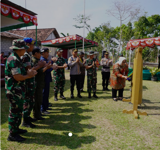 TMMD Sengkuyung Tahap IV Resmi Dibuka di Desa Pagak