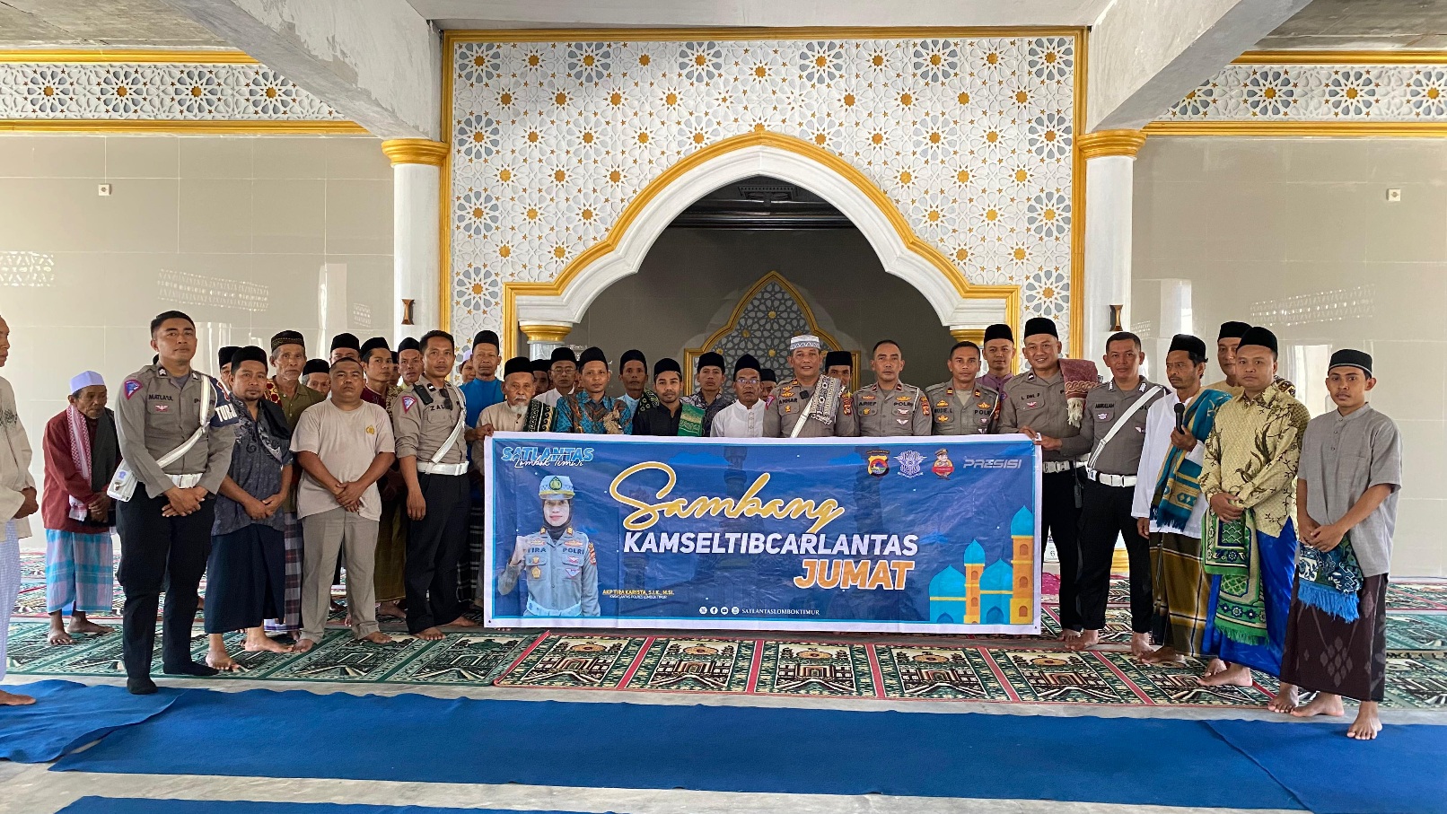 Upaya Cegah Laka Lantas Satlantas Polres Lombok Timur Berikan Edukasi Kepada Pelajar, Masyarakat, Toga, dan Pemuda Melalui Giat Sambang Kamseltibcar Lantas