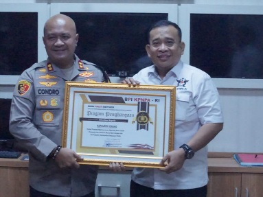 BPI KPNPA RI Kunjungi Kapolres Serang Kabupaten dalam Rangka Membangun Kemitraan