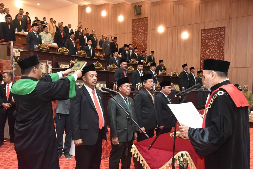H. Zainal Arifin Sah Jadi Ketua DPRD Sumenep Sesuai Pelantikan Periode 2024-2029, Berikut Tiga Wakilnya