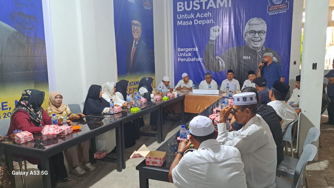 Cagub Provinsi Aceh Resmikan posko Rumah Kita Bersama (RKB) Nagan Raya