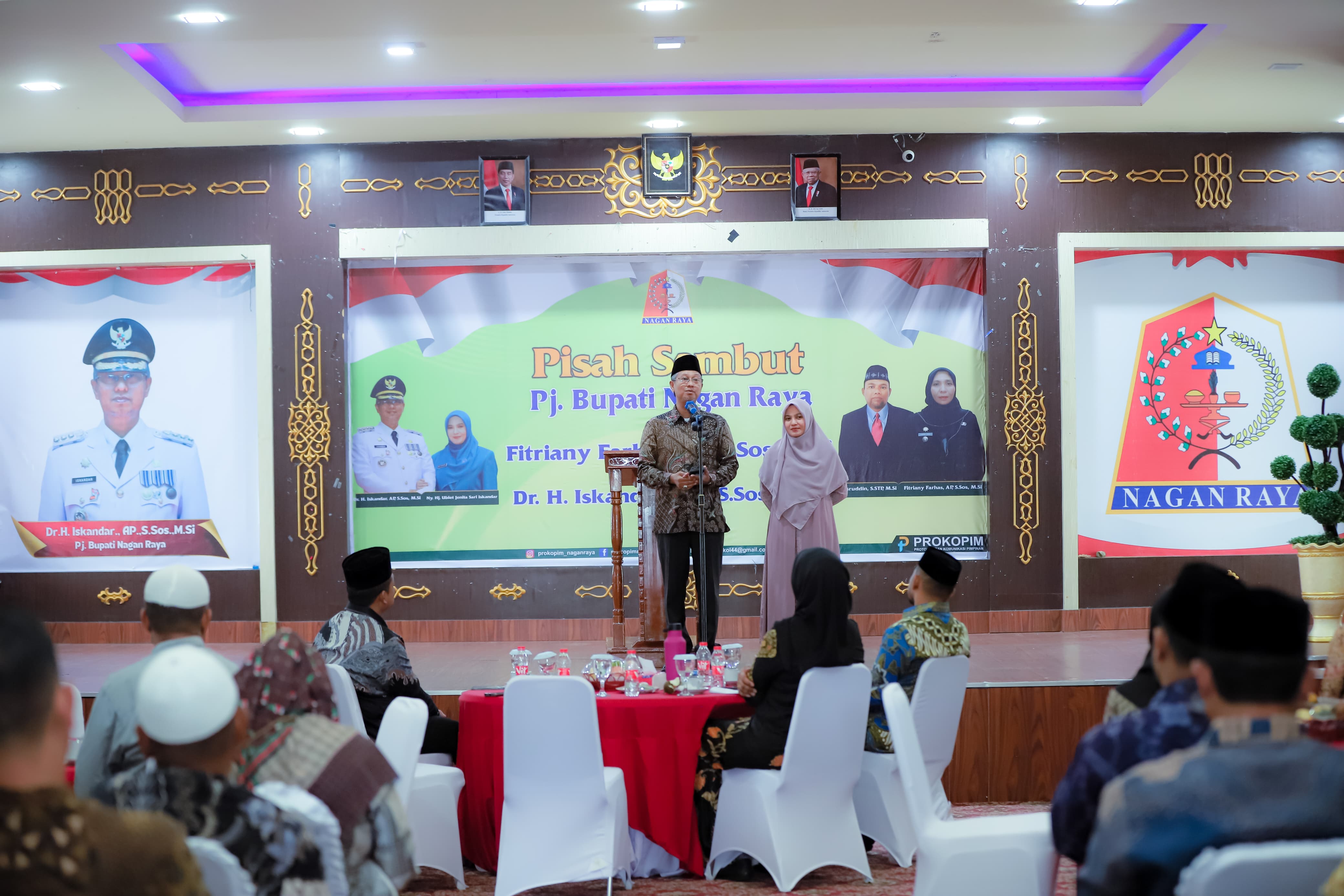 Pemkab Nagan Raya Gelar Peusijuek dan Pisah Sambut Penjabat Bupati