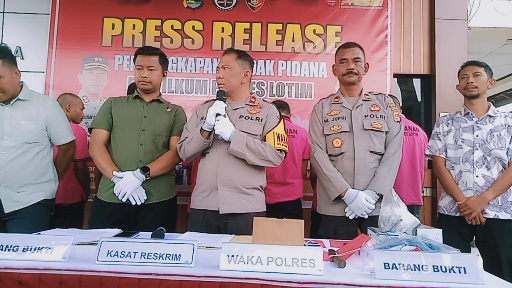 Satreskrim Polres Lombok Timur Berhasil Ungkap Kasus Curat Ternak Sapi dan Ringkus Para Pelaku