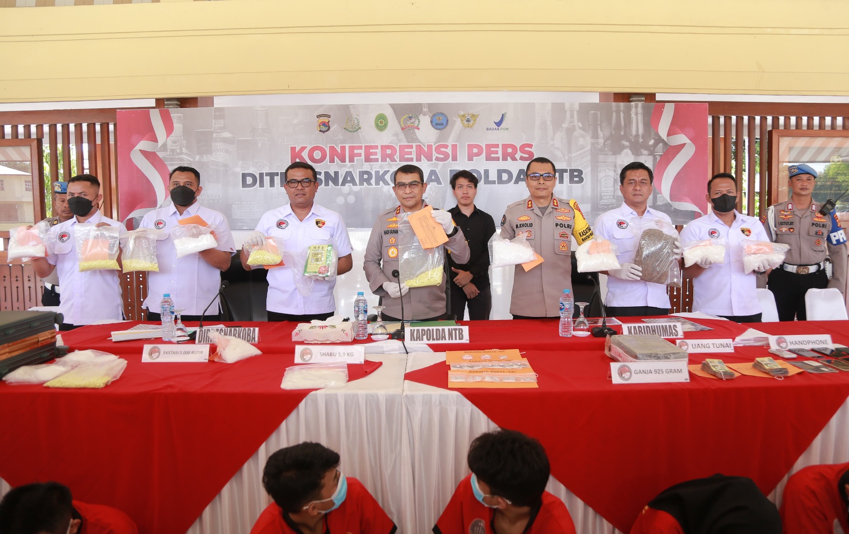 Ditresnarkoba Polda NTB Ungkap 116 Kasus Narkoba Hingga September 2024