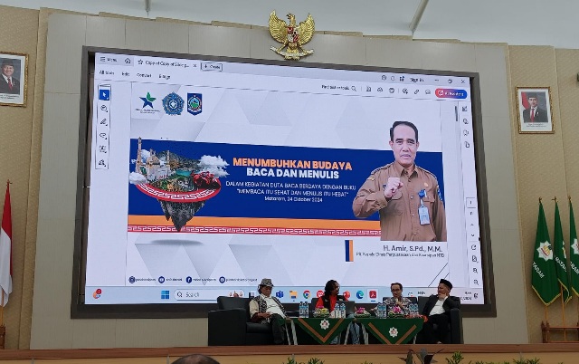 Bincang-Bincang Duta Bahasa Indonesia Provinsi NTB Dalam Rangka Memeriahkan Bulan Bahasa di UIN Mataram
