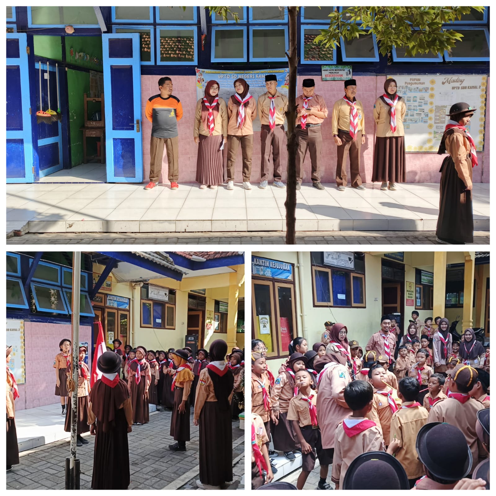 SDN Kamal 2 Melakukan Pesta Siaga Secara Berkala tiap Semester