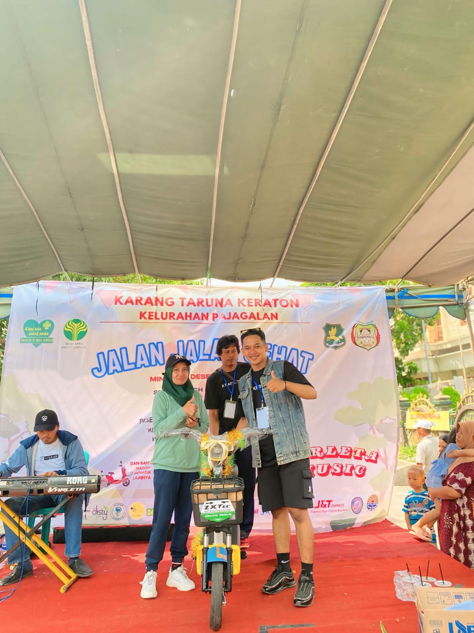 Jalin Silaturahmi Karang Taruna Keraton Kelurahan Pajagalan Kecamatan Kota Sumenep Gelar JJS