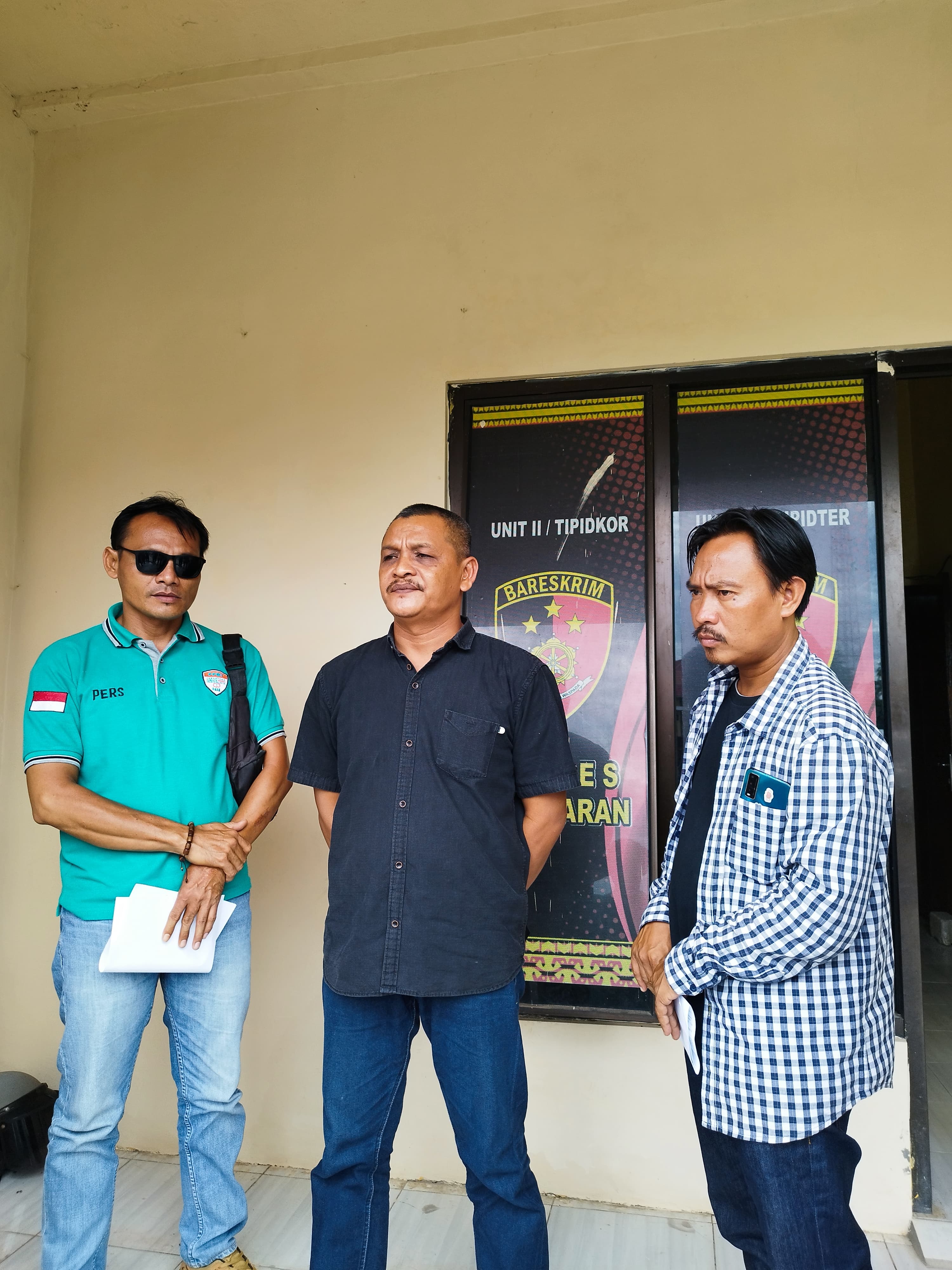 Gerak Cepat Unit Reskrim Polres Pesawaran, Atas Aduan Forum Masyarakat Pesawaran Bersatu (FMPB)