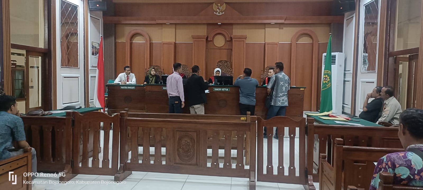 Sidang kedua di pn Bojonegoro atas pelaporan pemberitaan jurnalis bukti pembungkaman profesi pers