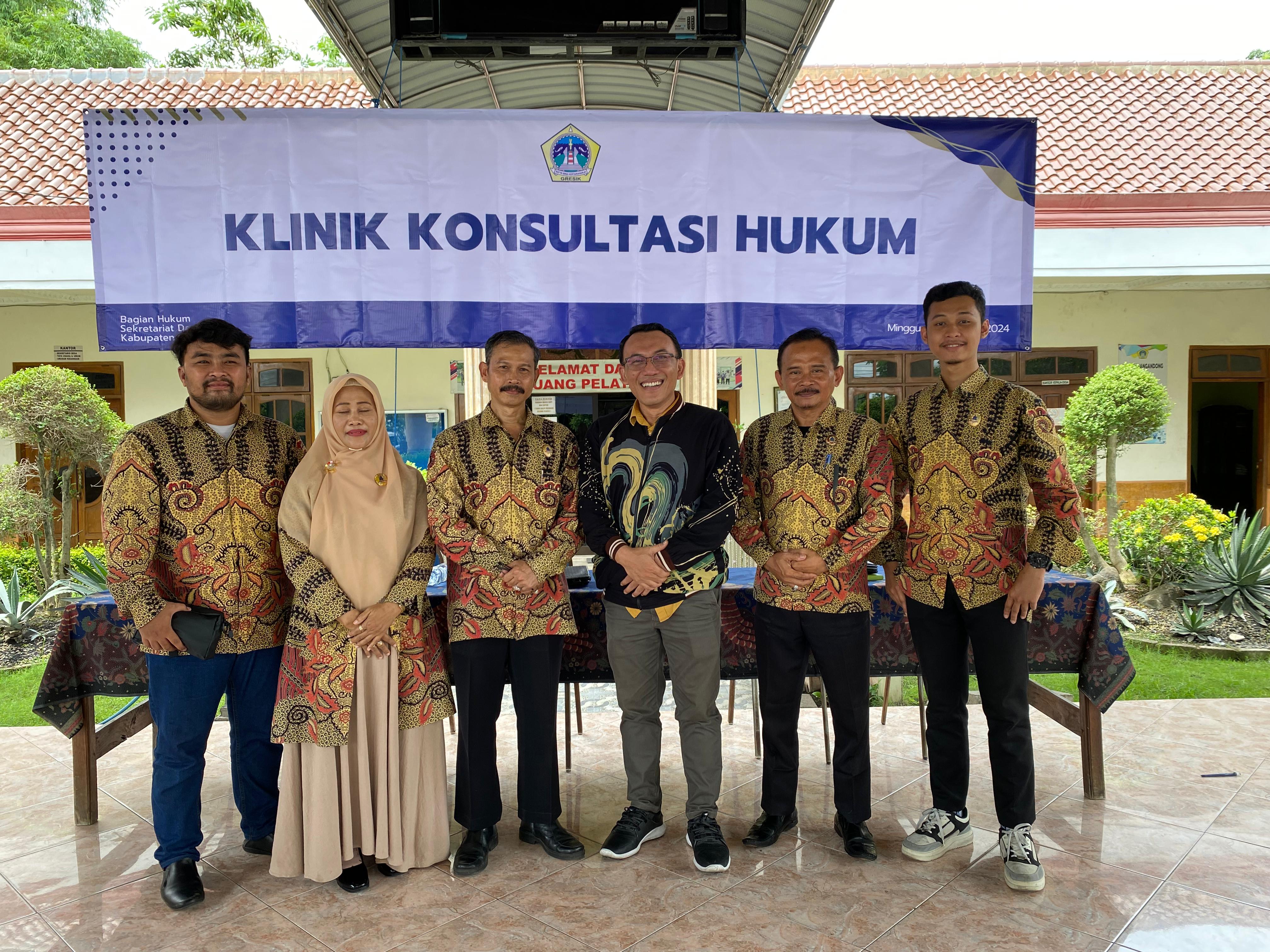 Permudah Masyarakat, Bagian Hukum Pemda Gresik Buka Klinik Konsultasi Hukum