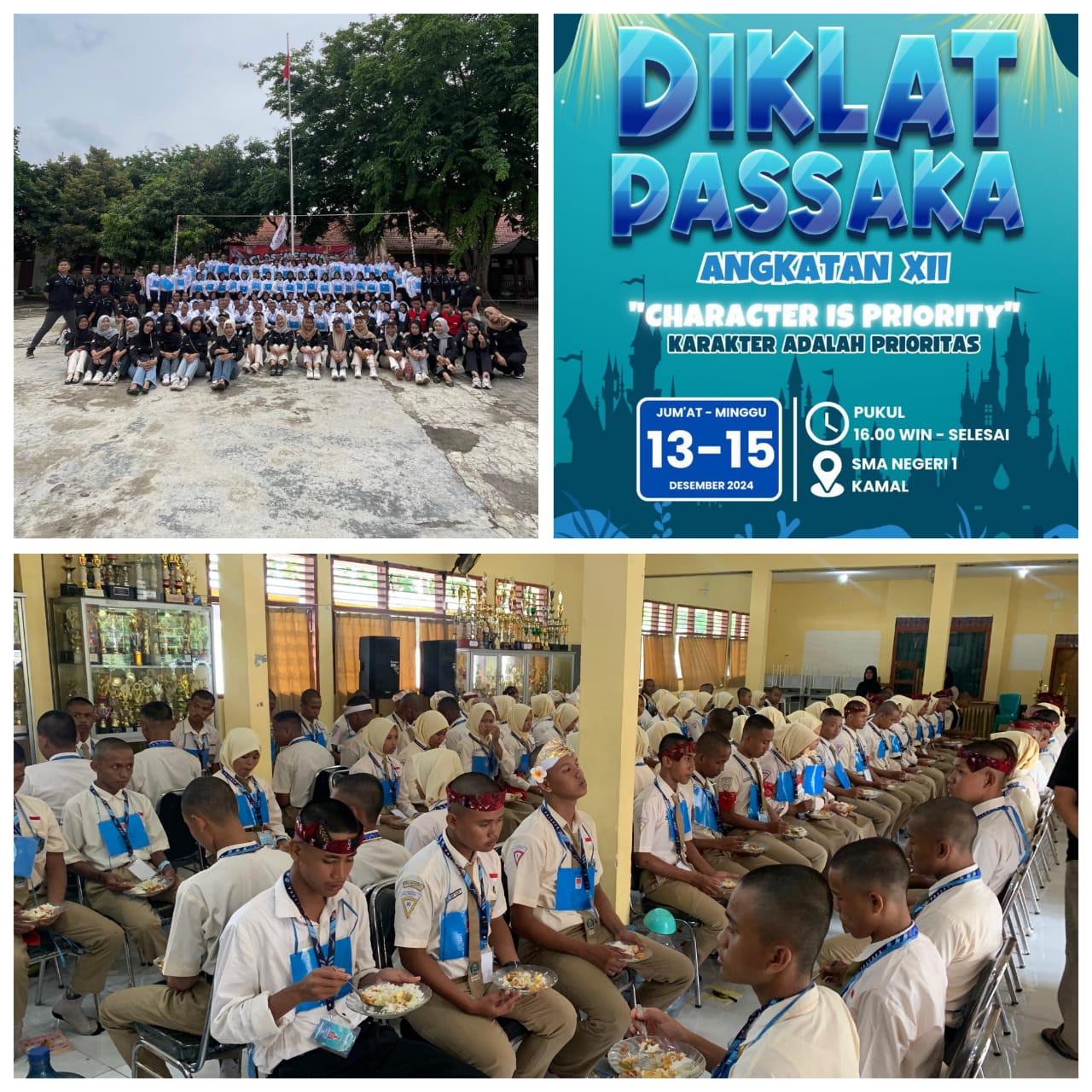 SMA NEGERI 1 Kamal Melakukan Kegiatan Kurikulum Diklat PASSAkA ANGKATAN XII