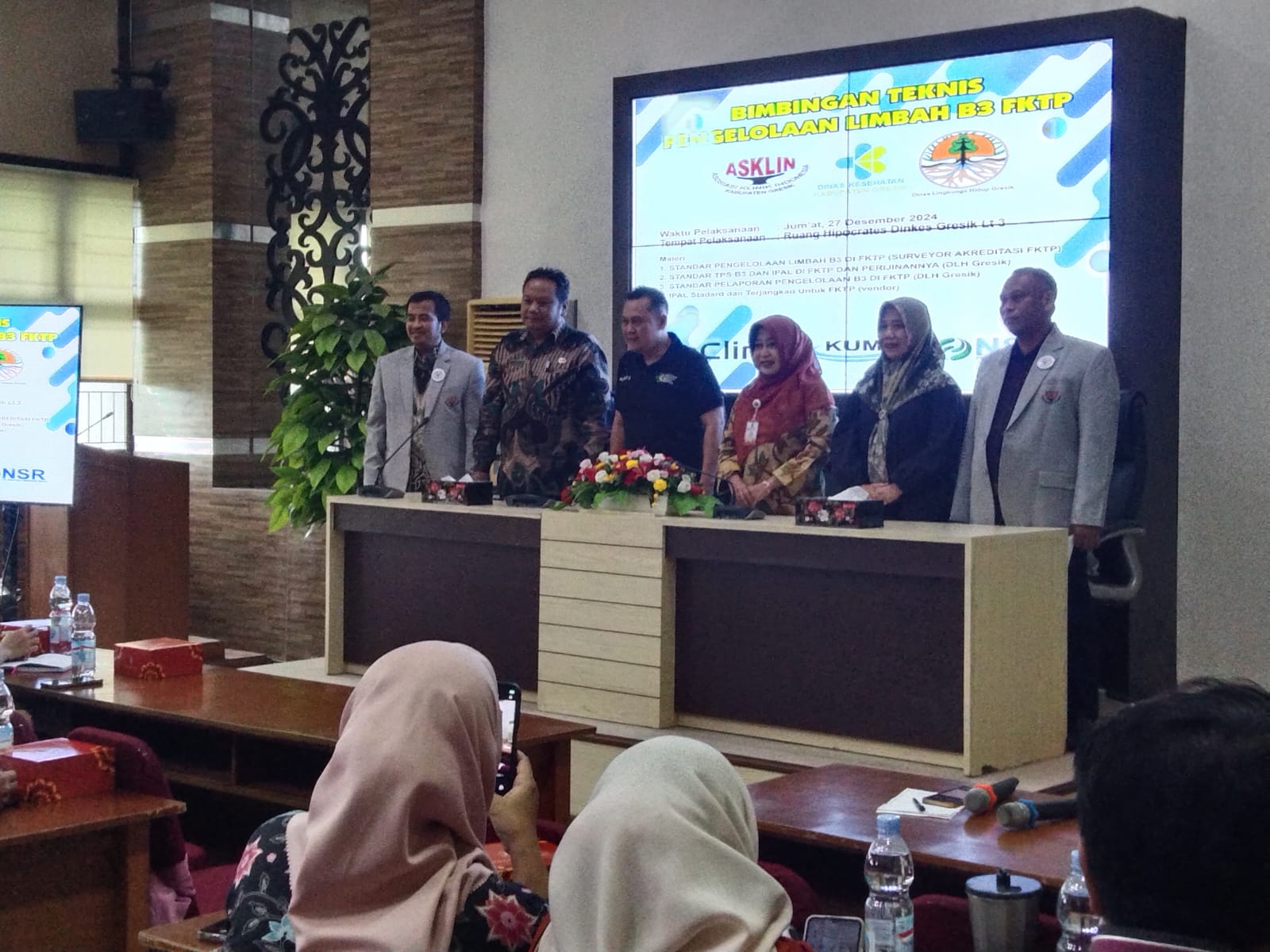 Bahayanya Limbah B3 Medis, Asklin Cabang Gresik Adakan Bimtek
