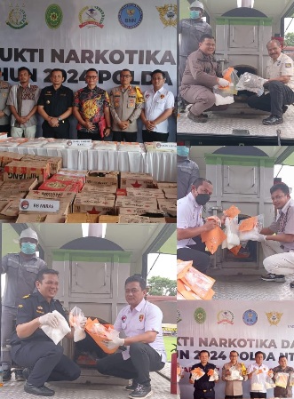Polda NTB Musnahkan Barang Bukti 8,6 kg Sabu dan Ribuan Botol Miras, Periode November Hingga Desember 2024