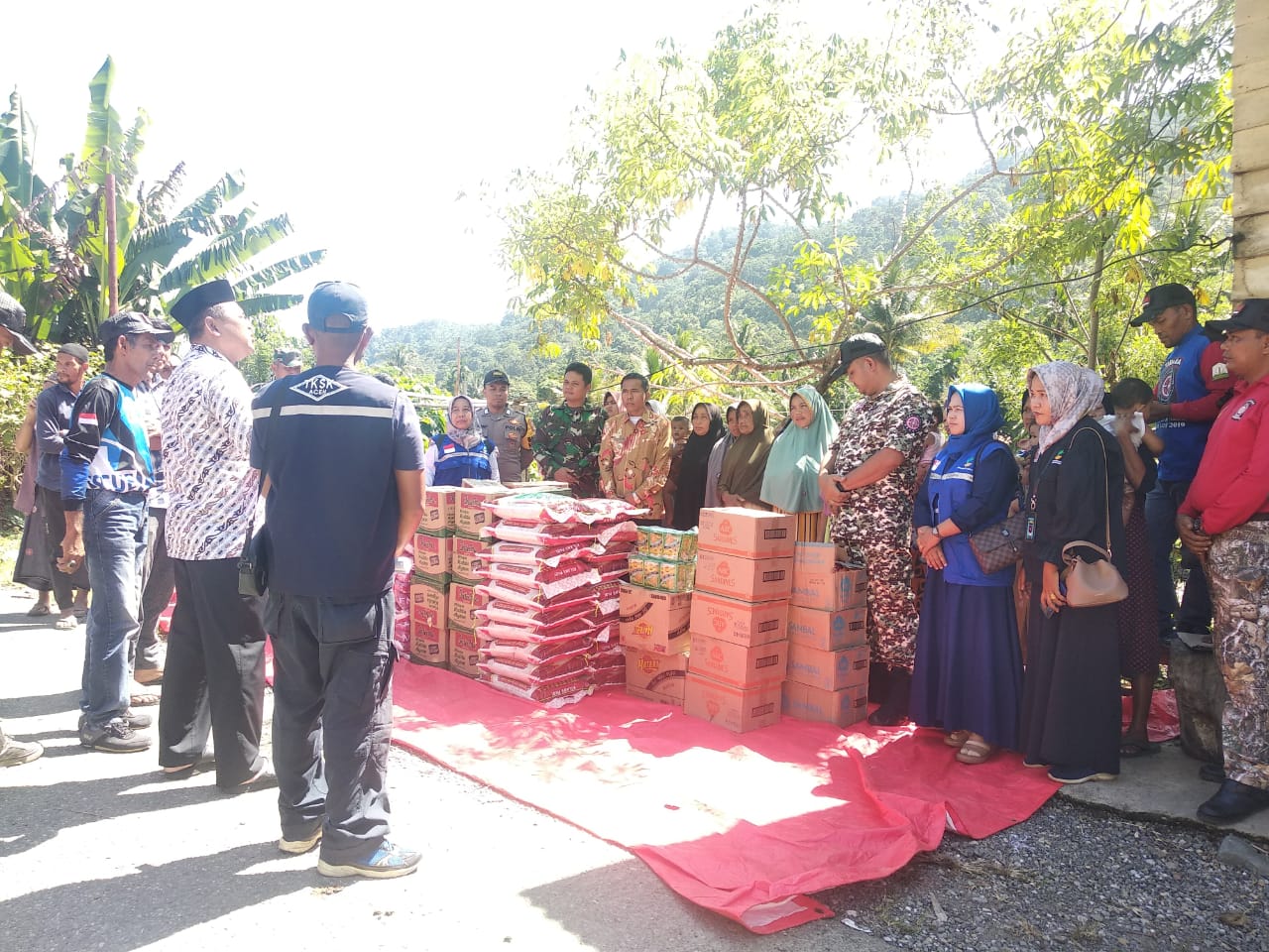 Pemkab Nagan Raya Salurkan Bantuan Masa Panik  Korban Banjir Bandang di Beutong Ateuh Banggalang