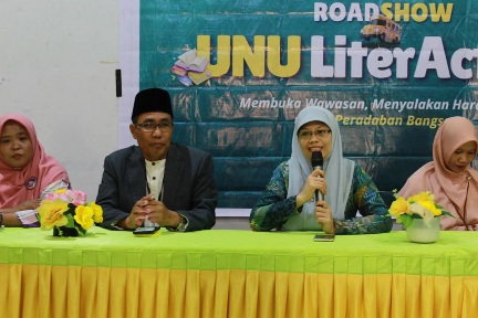 Kegiatan Sosialisasi Program Universitas Nahdlatul Ulama NTB Ke SMKN 3 Mataram