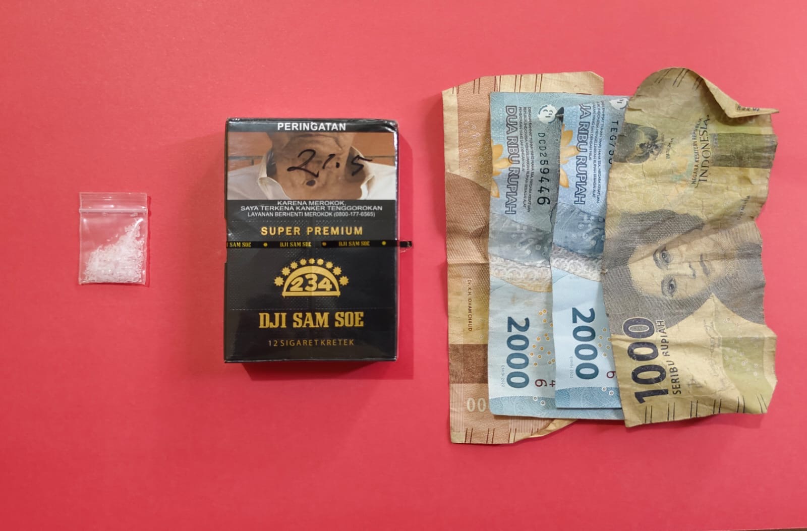 Pria Asal Saronggi Sumenep Diamankan Polisi Karena Kedapatan Miliki Narkotika Jenis Sabu