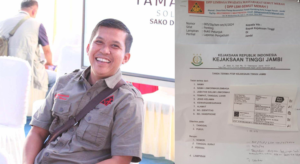 LSM Semut Merah Resmi Layangkan surat Ke JAMWAS Kejaksaan Agung RI dan ke Komisi Kejaksaan Agung RI