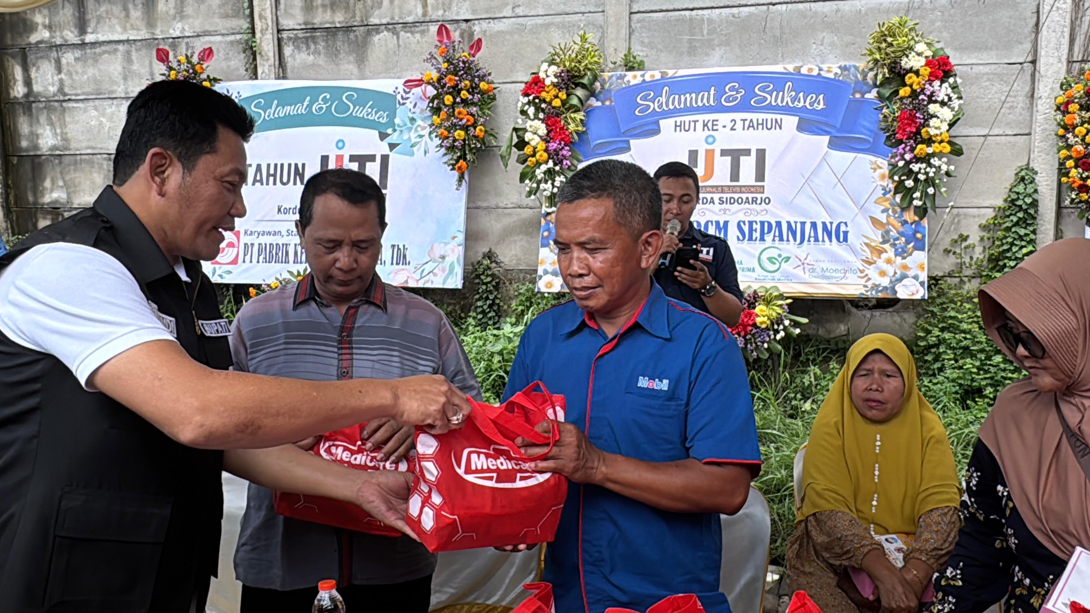 Plt Bupati Sidoarjo Apresiasi Positif Bakti Kesehatan IJTI Sidoarjo