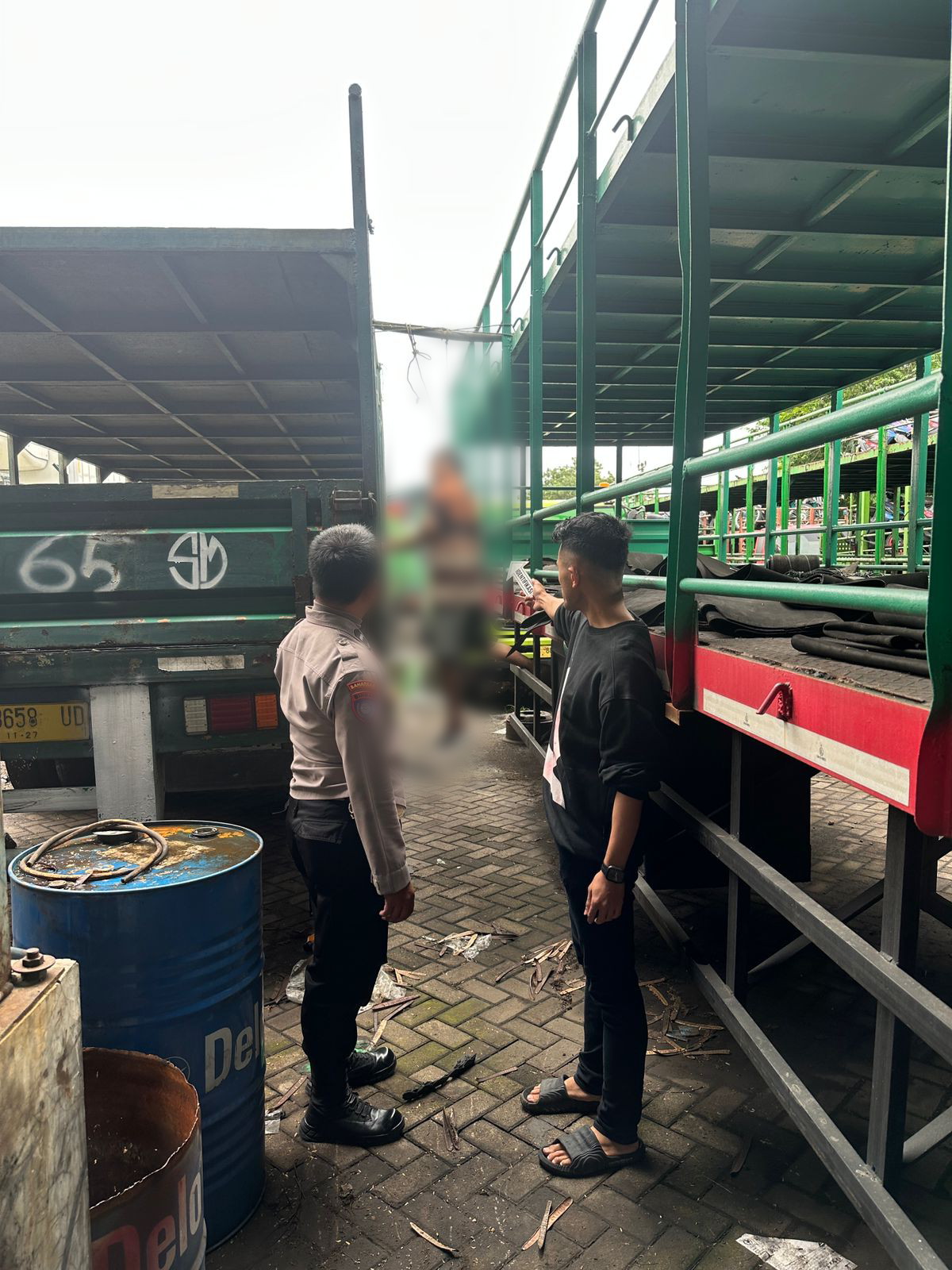 Geger, Sopir Truck di Pergudangan Ngablakrejo Ditemukan Gantung Diri