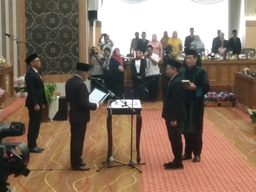 Fauzi Ghozali Resmi Gantikan F. Bagus Panuntun dalam PAW DPRD Kota Madiun, Untuk Masa Jabatan 2024-2029